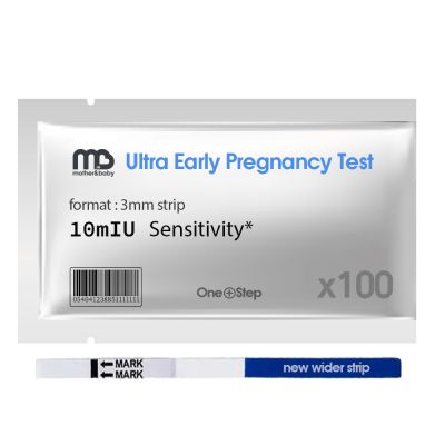 100 x Ultra Early Pregnancy Tests (10 mIU)