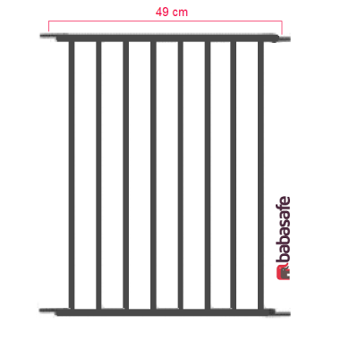 49 cm gate extension