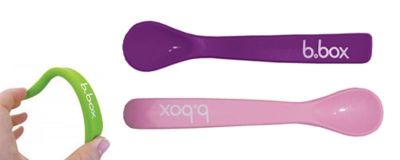 b.box baby spoon - pink/purple