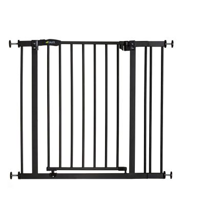 Hauck Close N Stop Pressure Fix Safety Gate + 9cm Extension - Charcoal