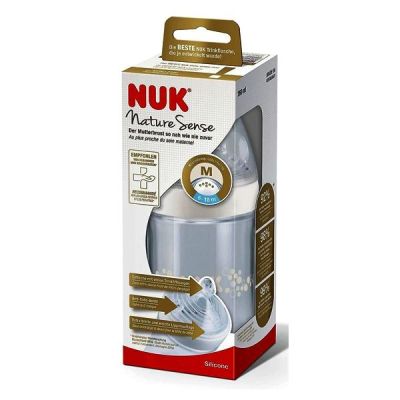 NUK Nature Sense Assorted Bottle 6-18 Months 260ml Ireland