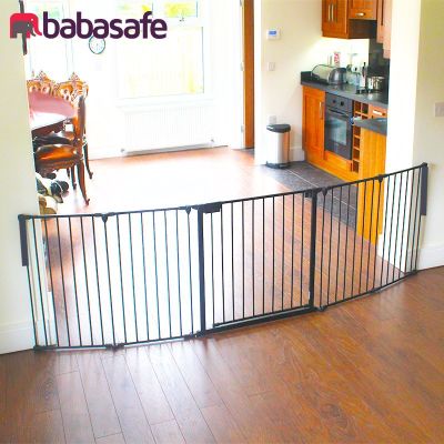 (XXXL) (C)  5-Panel Baby Gate 90 - 410cm