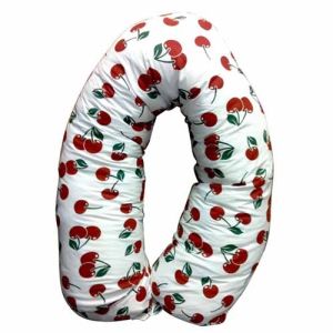 Dreamgenii Breastfeeding Pillow & Baby Nest - Cherry