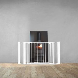 (White) 20 x 90cm Baby Fire Guard ( 3 Panel) by Babasafe,