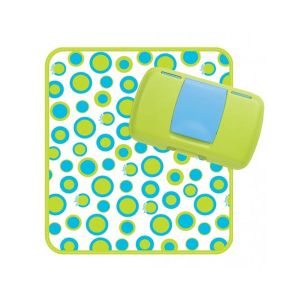 b.box Diaper Wallet - Retro Circles