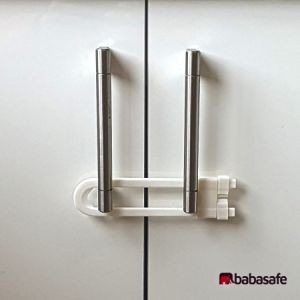 baby cabinet lock no screws