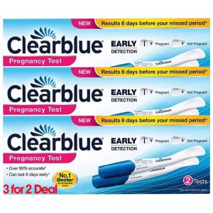 3 for 2 Clearblue Ultra Early Pregnancy Test (2 Pack),