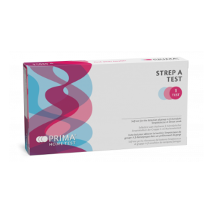 Prima Strep A Throat Swab Test | Streptococcus Infection Testing Kit
