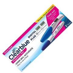Clearblue Pregnancy Test Double Check & Date - 2 Tests