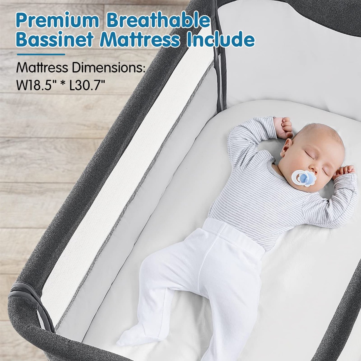 breathable & washable crib matress and sheets