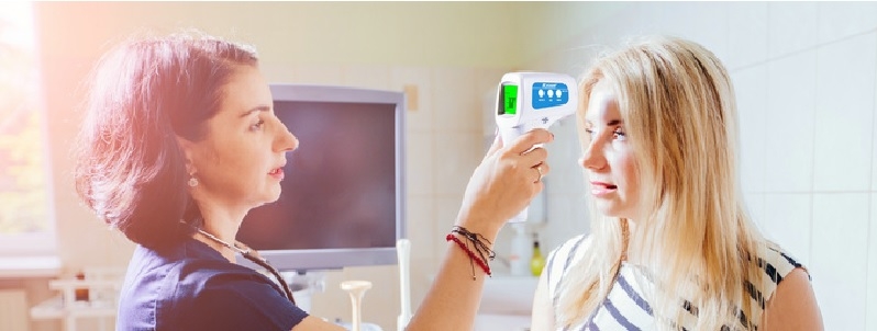 infared non-contact thermometer