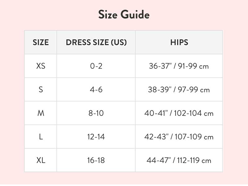 sizing chart
